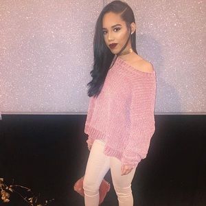 Zara Oversized knit comfy sweater size Med